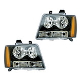 Par De Faros Depo Chevrolet Suburban 2007 2008 2009 2010