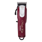 Maquina De Corta Cabelo Wahl Magic Clip Sem Fio Cordless Cor Vinho 110v/220v