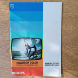 Manual Tv Philips Color 20'' Mod 20ct 6400 De Uso Muy Bueno