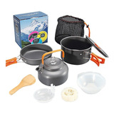 Set Ollas Camping Cocina Utensilios Ds-308