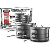 Granitestone Original Stack Master 10 Piece Cookware Set,...