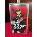 From Russia With Love Sony Psp Original 