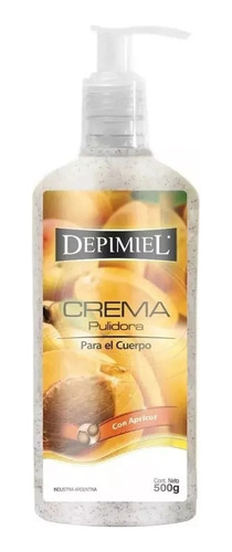 Depimiel Crema Exfoliante Pulidora Cuerpo Con Apricot 500g 