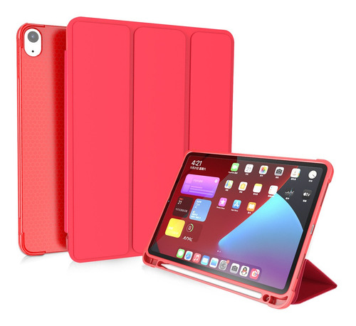 Para iPad 10 Generación Funda 2022 10 9 + Porta Lápices