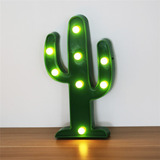 Lampara Led Decorativa De Cactus