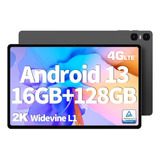 Tablet Teclast T40hd 10.4  Con Red Móvil 128gb Gris Y 16gb De Memoria Ram,4g Lte+5g Wifi,tablet 2k/7200mah/13mp Cámara/bt5.0/gps/face Id/otg/type-c/3.5mm Jack/tablet Widevine L1