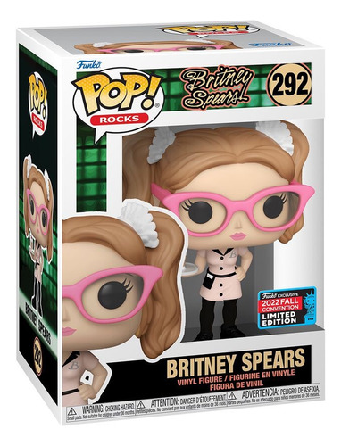 Funko Pop Britney Spears 292 Crazy 2022 Fall Convention