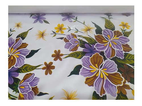 Mantel Transparente Fortín 1.4mx3m Y Hule De Color 1.4mx3m