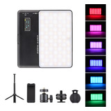 A Kit De Luz De Video Led Andoer W140 Rgb De Bolsillo