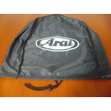 Bolsas Para Cascos Arai Sublimado Diseño Fibra De Carbon