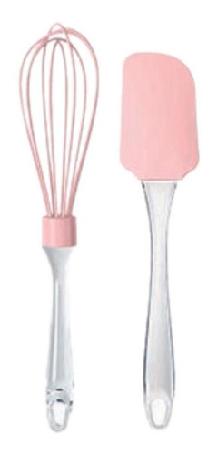 Kit Confeiteiro Utensílios Cozinha Espatula Silicone + Fue