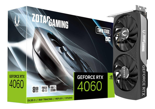 Tarjeta De Video Zotac Gaming Rtx 4060 Twin Edge Oc 8g Gddr6