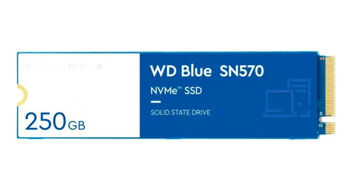 Disco Solido Ssd 250gb M.2 Western Digital Blue Sn570 Nvme