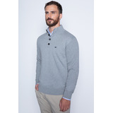 Sweater Bristol Smart Casual L/s Gris Fw2024 Ferouch