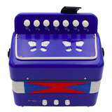 Mini Acordeon Infantil Azul