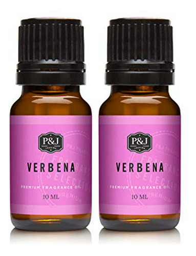 Aceite Aromático P&j | Aceite De Verbena 10ml 2pk - Aromas D