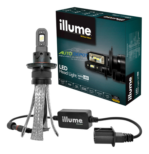 Kit Focos Led Illume Premium - Alta Y Baja H4 9007 H13