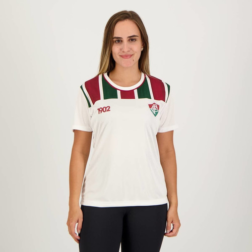 Camisa Fluminense Immersive Feminina Branca