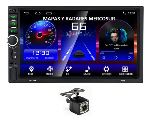 Comprar 10.1'' Single 1 Din Android 12 Car Radio GPS WIFI BT Carplay Touch  Screen Stereo en USA desde Costa Rica