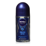 (pack Of 3 Bottles) Nivea Fresh Active Mens Roll-on Antiper