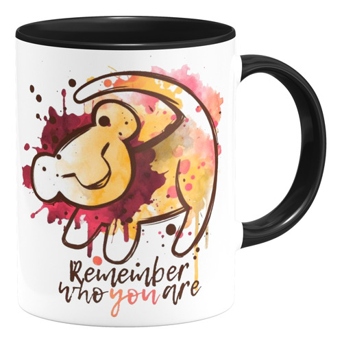 Taza Rey Leon Remember Who You Are