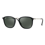 Ray Ban Rb2448n 901 Icon Negro G-15 Plateado Original Flat