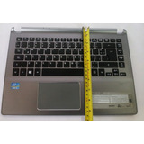 Tapa Superior Con Teclado Usado Acer V5 472 473 482 Gris