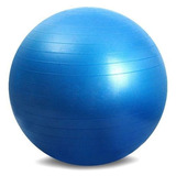 Pelota De Pilates Fisiotleta 75 Cm Color Azul Con Inflador - Unidad