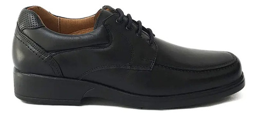 Zapato Piel Borrego Negro Café Confort Pie Diabético