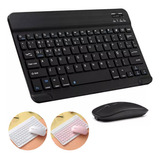 Kit Teclado E Mouse Bluetooth Para O Tablet Galaxy Tab A9