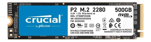 Disco Solido Interno M2 500 Gb Crucial Ct500p2ssd8