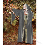 Disfraz Medieval Con Capucha Para Mujer, Capa De Hoween, Par
