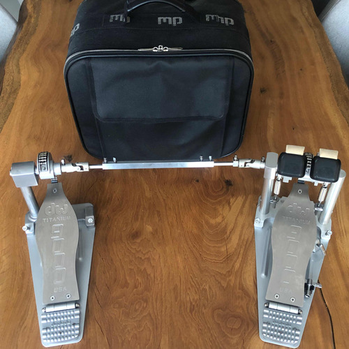 Raríssimo Dw 9000 Titanium Pedal Duplo Ñ Pearl, Tama, Mapex