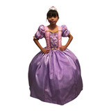 Vestido Rapunzel Princesa Talla 3 A La 8