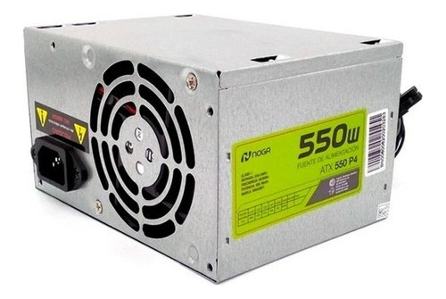 Fuente Alimentacion Noga 550w 24 Pines 20+4 Sata Atx Pc 