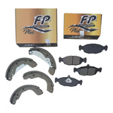 Kit Balatas Delanteras Y Traseras Chevy 1994 - 2012 Fp