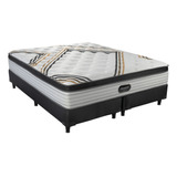Colchón Y Sommier Simmons Beautyrest Gold 2 Queen 190x160