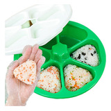 Molde De Sushi De 6 Furos Onigiri Press Ball Rice Ball K