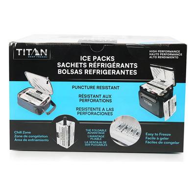 Gel Refrigerante Titan Ice Pack Termico Frio Hielera Loncher | Envío gratis