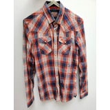 Camisa Cuadros Key Biscayne M Impecable Casual 