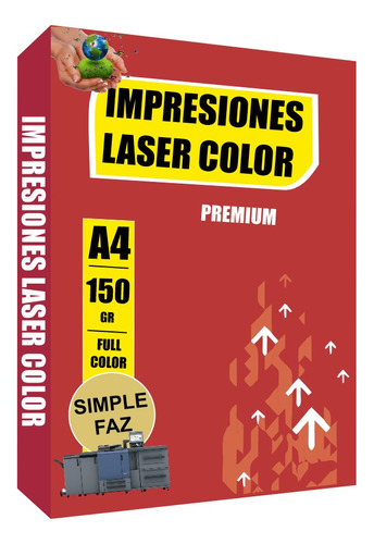 50 Impresiones Color A4 Simple Faz En El Acto