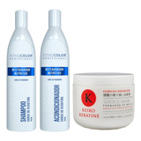 Fithocolor Kit Restaurador Nutritivo Shampoo+acond+máscara