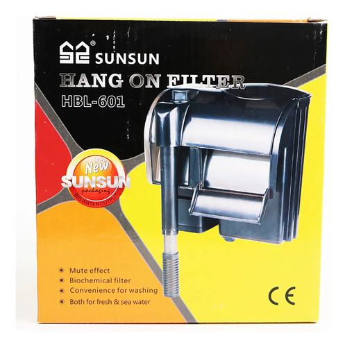 Filtro Externo Sunsun Hbl-601 Aquário 50 60 80 Padrão Hf-400