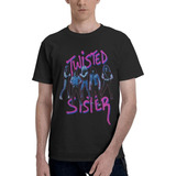 Camiseta Twisted Sister, Playera Rock Carácter