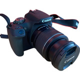 Se Vende Cámara Reflex Canon Eos Rebel T7 Dslr Color Negro