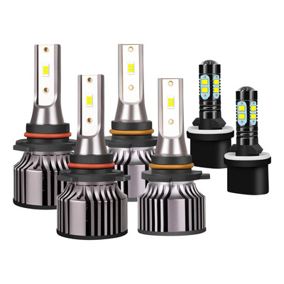 Para Gmc Sonoma 1995-1997 Kit De Faros Led 880 9005 9006
