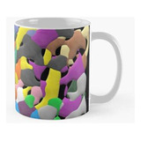 Taza Manchas De Color 3d Calidad Premium