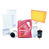 Kit 4 Filtros + Aceite Mannol 5w40 5l Peugeot 308 408 2.0 N 