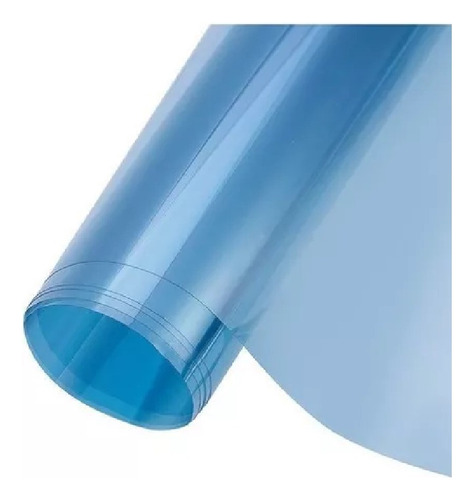 Rollo De Pelicula Anti-asalto 7m X 75 Cm Baby Blue