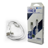 50 Cables 1hora Usb 2.0 iPhone Uso Rudo Carga Rapida Mayoreo